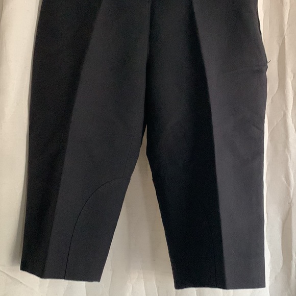 Lanvin Black Drawstring Waist Cotton Shorts 38 - Picture 3 of 8